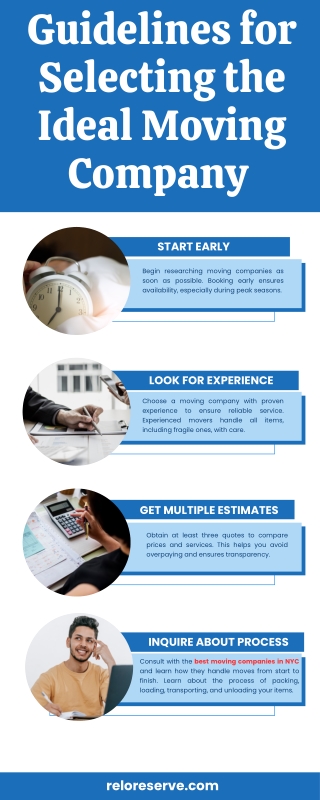 Guidelines for Selecting the Ideal Moving Company