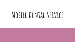 Mobile Dental Nearme
