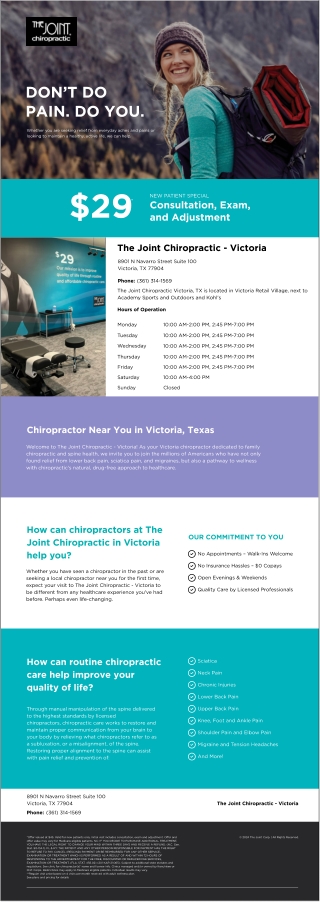 The Joint Chiropractic - Victoria