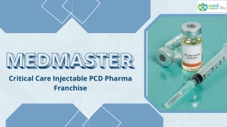 Top Critical Care PCD Companies in India