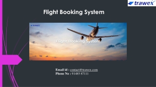 Flight Booking System