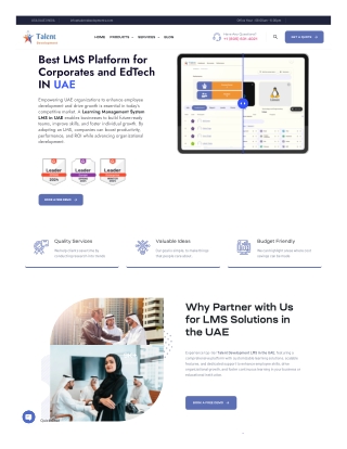 Top LMS Company in UAE | LMS in UAE
