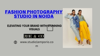 Fashion Photography Studio In Noida