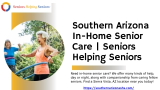 Home Care Assistance Tucson – Trusted In-Home Care Services