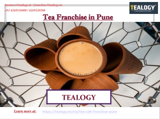 Tea Franchise in Pune