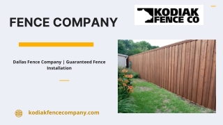 Fence Company