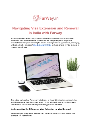 Frro Visa Registration