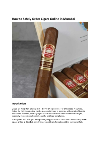 How-to-Safely-Order-Cigars-Online-in-Mumbai