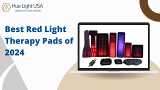 Best Red Light Therapy Pads of 2024