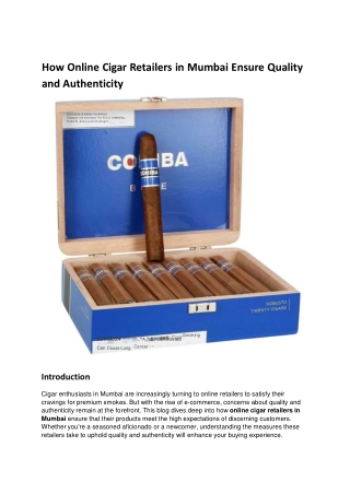 How-Online-Cigar-Retailers-in-Mumbai-Ensure-Quality-and-Authenticity