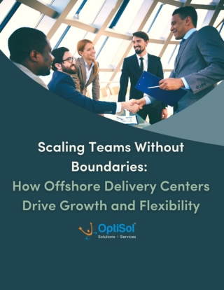 OptiSol’s Flexible Offshore Development center  Models