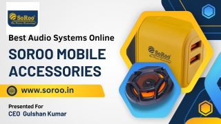 SOROO MOBILE ACCESSORIES