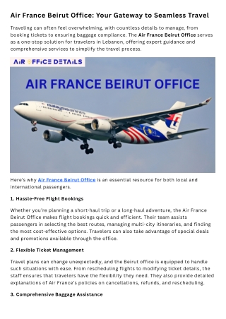 Air France Beirut Office