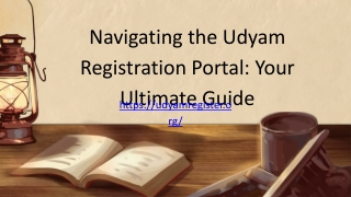 Navigating the Udyam Registration Portal: Your Ultimate Guide