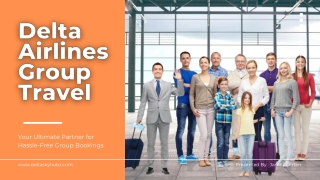 Delta Airlines Group Travel