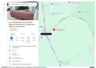 Motorhome or Caravan in Christchurch