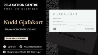 Massage Gift Card | Perfect Relaxation Experience Iceland