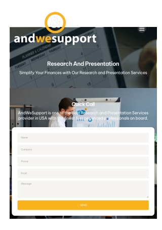 Virtual Research Assistant Services by Andwesupport – Expert USA Providers