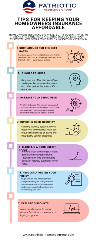 Tips for Keeping Your Homeowners Insurance Affordable