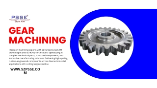 gear machining