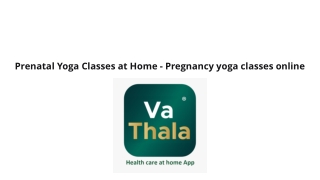 Prenatal Yoga Classes at Home - Pregnancy yoga classes online