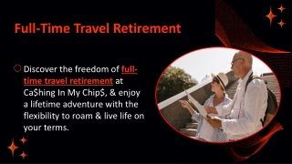 Full-Time Travel Retirement