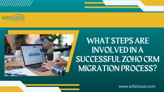 What steps are involved in a successful Zoho CRM migration process