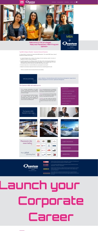 MBA College in Uttarakhand | Quantum University