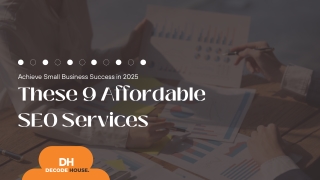Achieve Small Business Success in 2025 with These 9 Affordable SEO Services