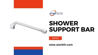 Shower support bar