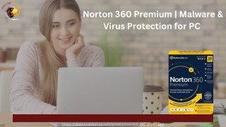 Norton 360 Premium  Malware & Virus Protection for PC