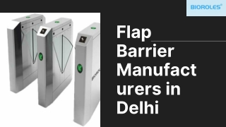 Flap Barrier Manufacturers in Delhi