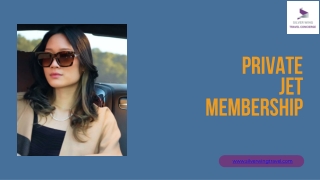 Unmatched Freedom and Luxury with Silver Wing Travel’s Private Jet Membership