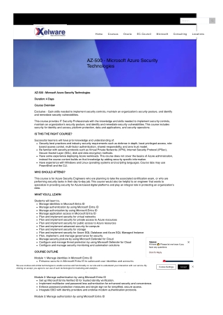 Microsoft Azure Developer Associate in Singapore