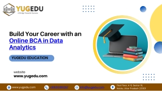 Build Your Career with an Online BCA in Data Analytics