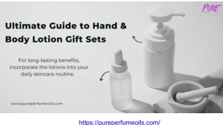 The Ultimate Guide to Lotion Sets_ Hand and Body Lotion Gift Sets for Every Occasion