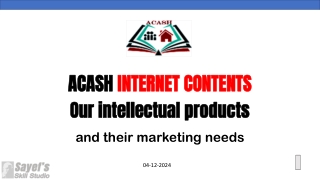 Present 2a- AI based business and marketing