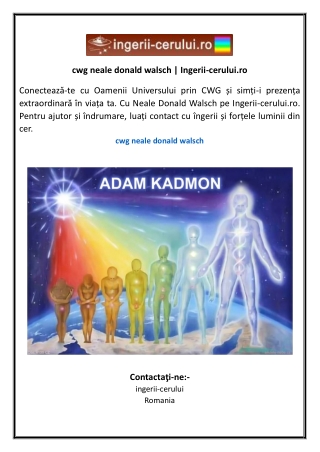 cwg neale donald walsch  Ingerii-cerului.ro