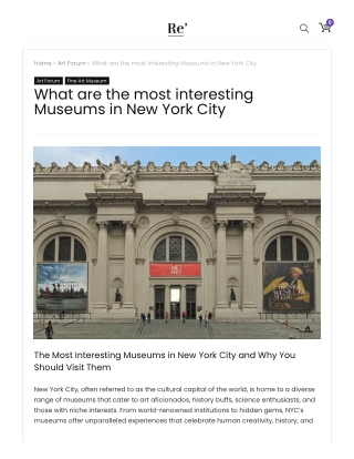 What are the most interesting Museums in New York City