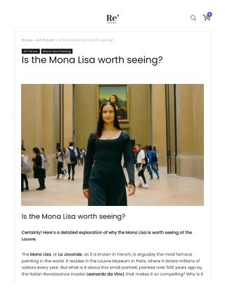 Is the Mona Lisa worth seeing