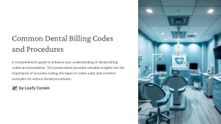 Common-Dental-Billing-Codes-and-Procedures