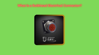 What is a Bulkhead Electrical Connector