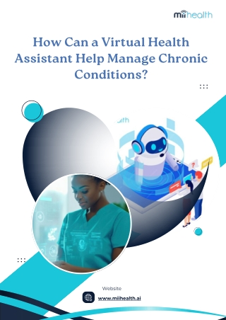 How Can a Virtual Health Assistant Help Manage Chronic Conditions