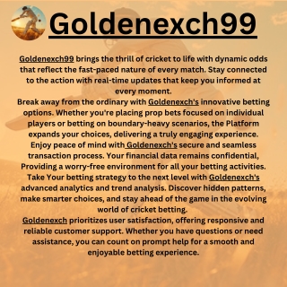 Goldenexch99