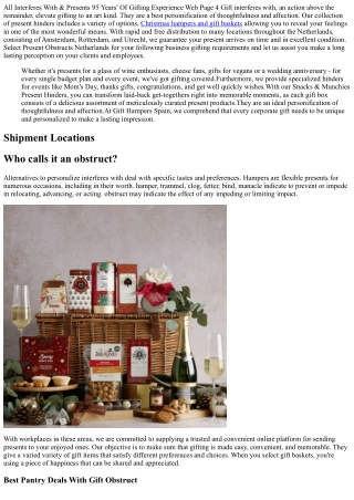 Cost-free Delivery Christmas Obstructs & Baskets