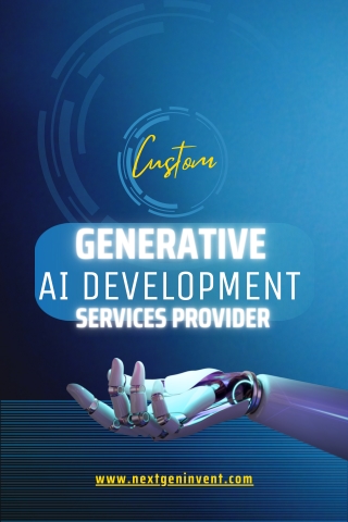 Custom Generative AI Development Services Provider