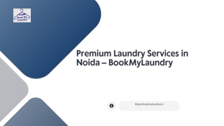 Premium Laundry Services in Noida – BookMyLaundry
