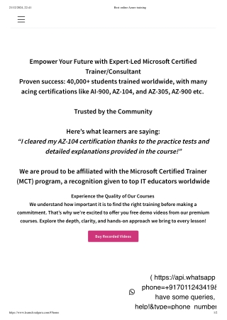 Azure certification roadmap 2024