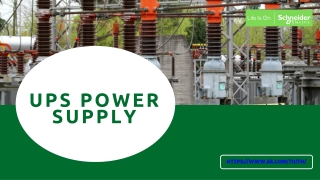 Ups Power Supply | Schneider Electric Thailand