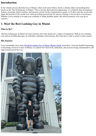 Comprehensive Fitness Guides Straight from The Best Looks in Town